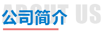 公司簡(jiǎn)介